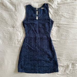 Blue Lace Dress